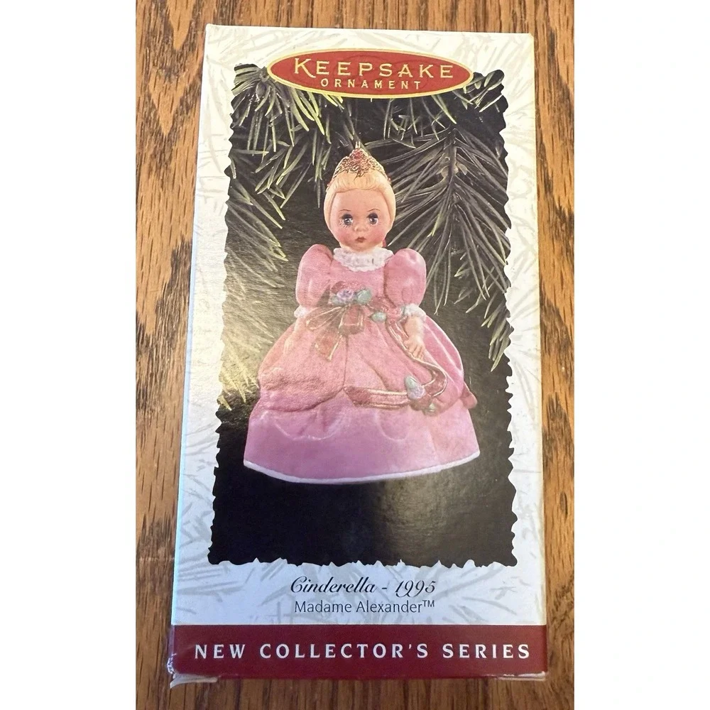 1996 Hallmark‎ Keepsake Christmas Ornament Cinderella 1995 Madame Alexander